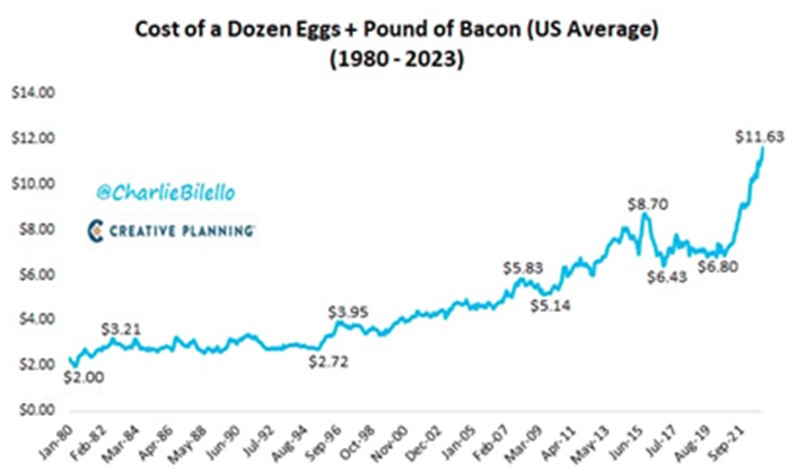 Cost of Eggs